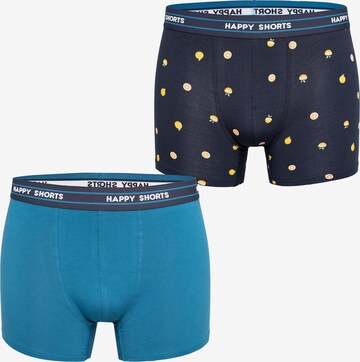 Happy Shorts Boxer shorts 'Retro Grapefruit' in Blue: front