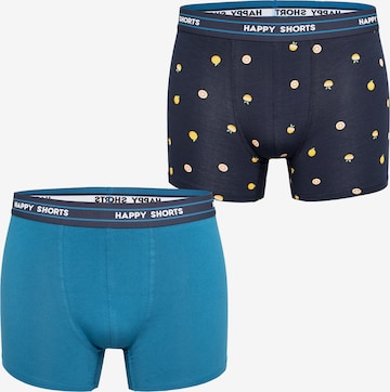 Boxers 'Retro Grapefruit' Happy Shorts en bleu : devant