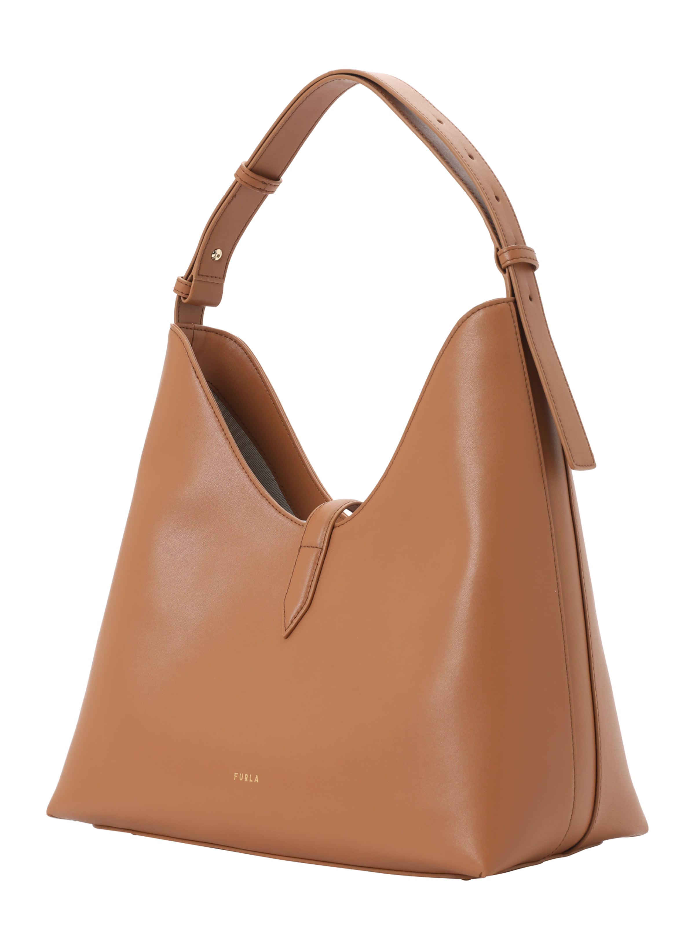 FURLA Taška přes rameno 'GOCCIA' – hnědá