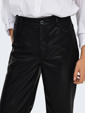 Wide Leg Pantalon 'ONLMADISON' ONLY en noir