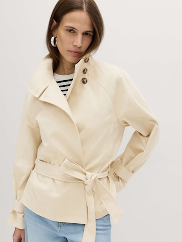 Manteau mi-saison Marks & Spencer en jaune : devant