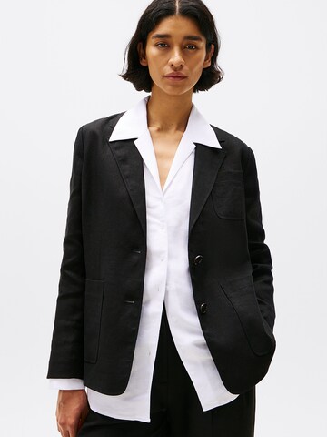 Blazer TOMMY HILFIGER en noir : devant