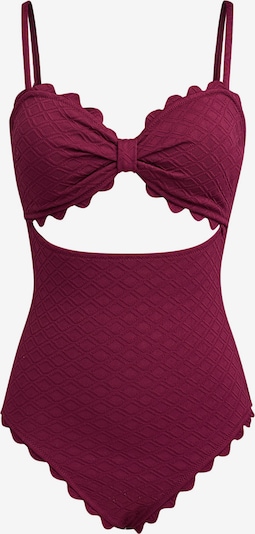 Cupshe Badeanzug in weinrot, Produktansicht