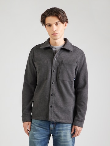 Kronstadt Comfort fit Button Up Shirt 'Rowe' in Grey: front