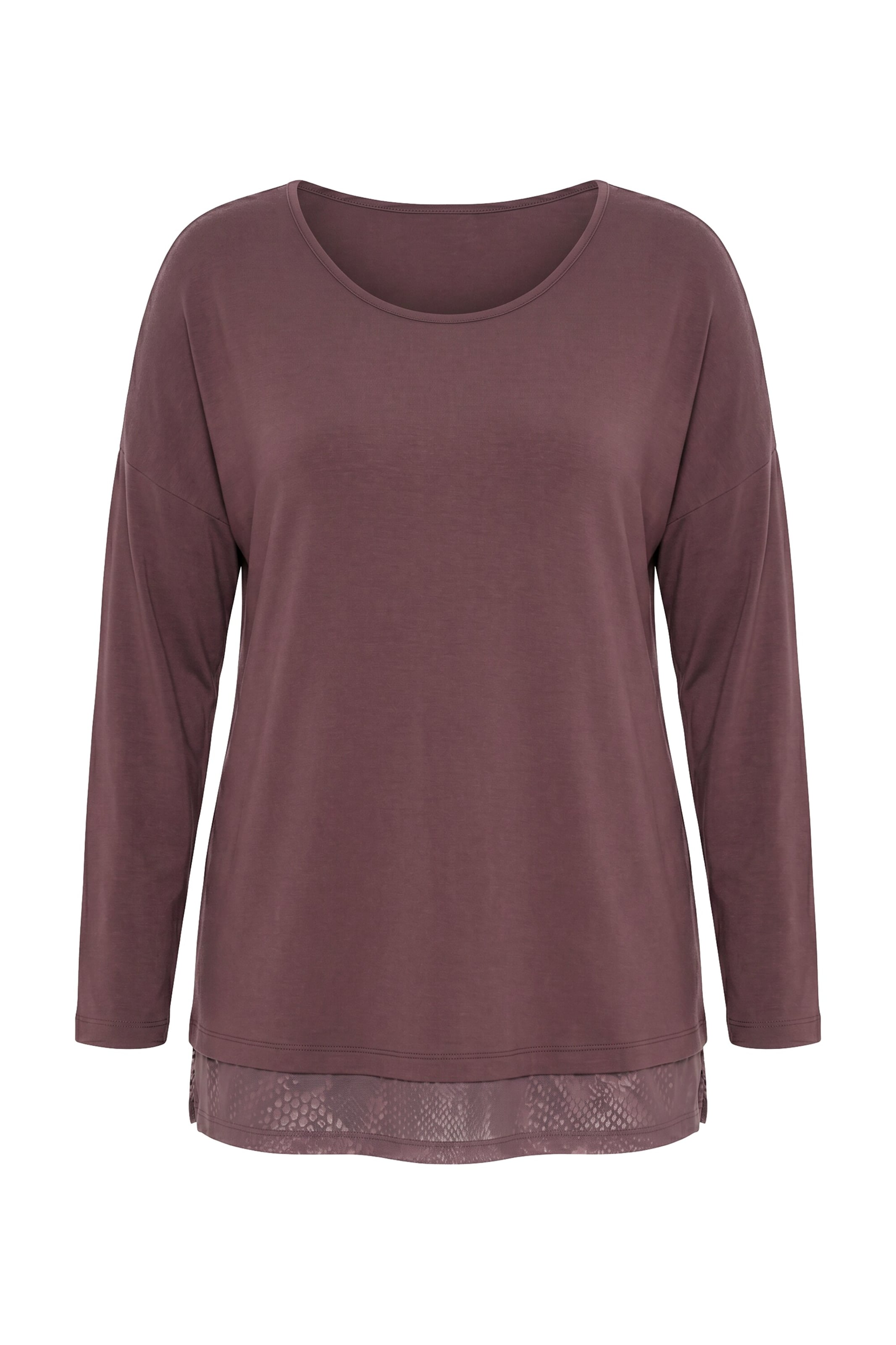 MIAMODA Shirt in Brown: front