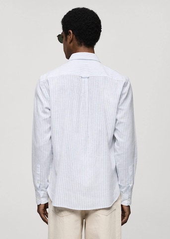 MANGO MAN Regular fit Button Up Shirt 'Emma' in White