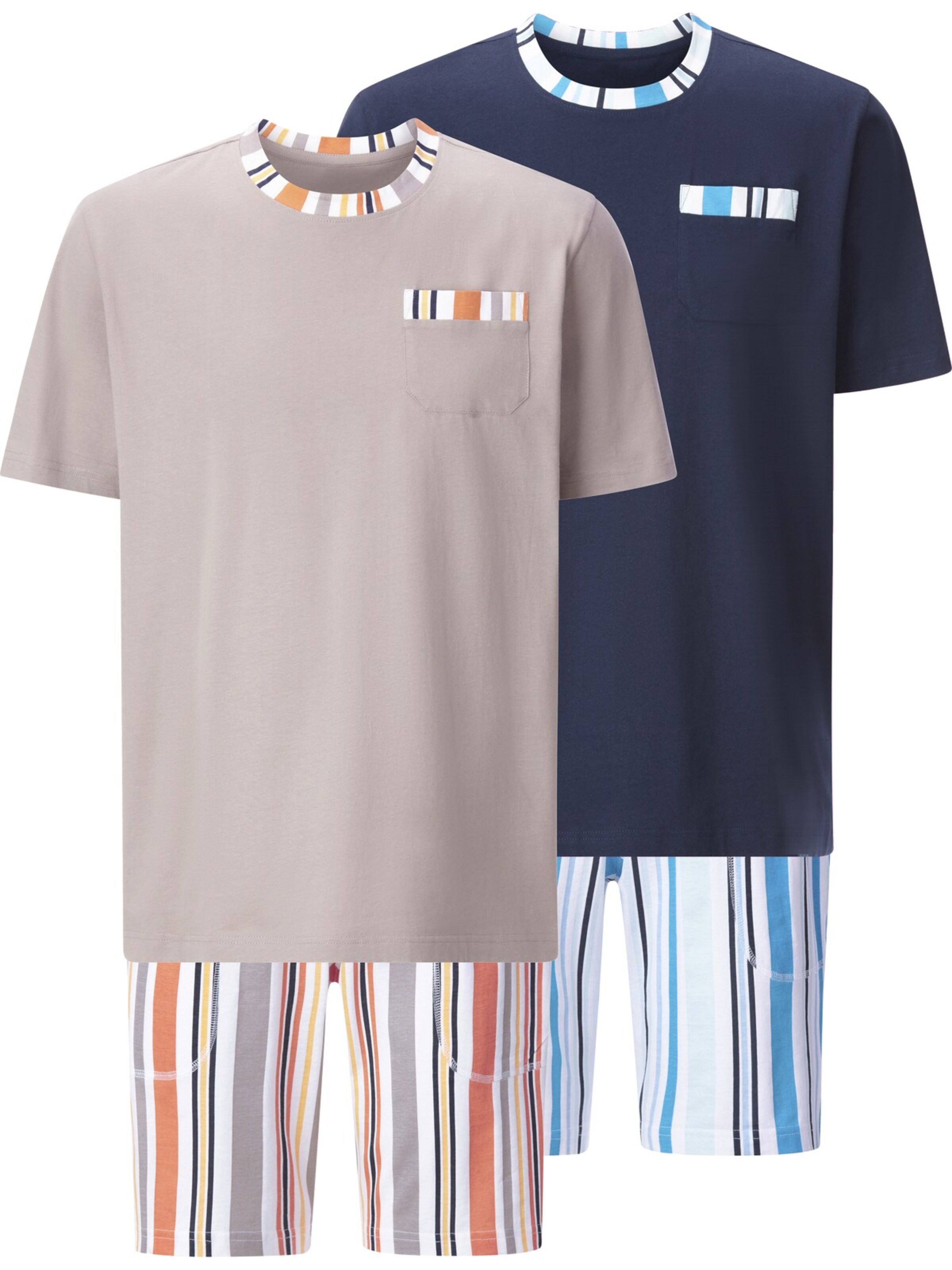 BABISTA Doppelpack Schlafanzug ' Veriano ' in Mischfarben: Vorderseite