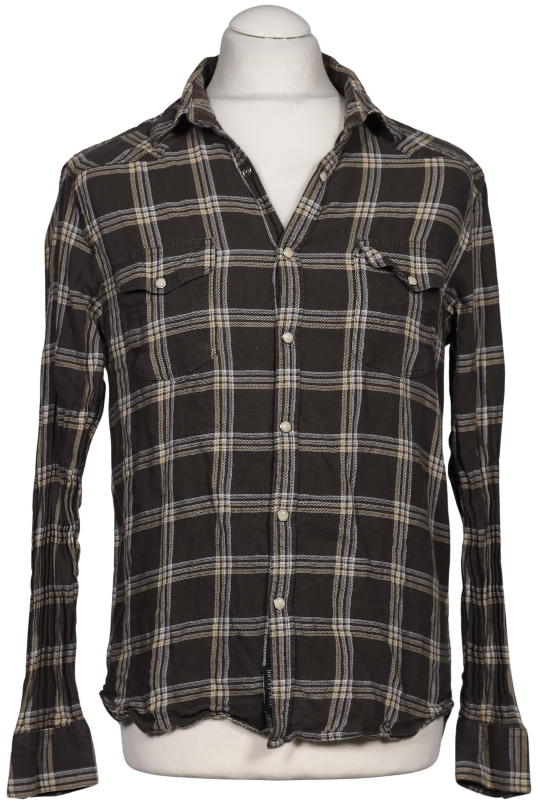 Lucky Brand Button Up Shirt in M in Mixed colors: front