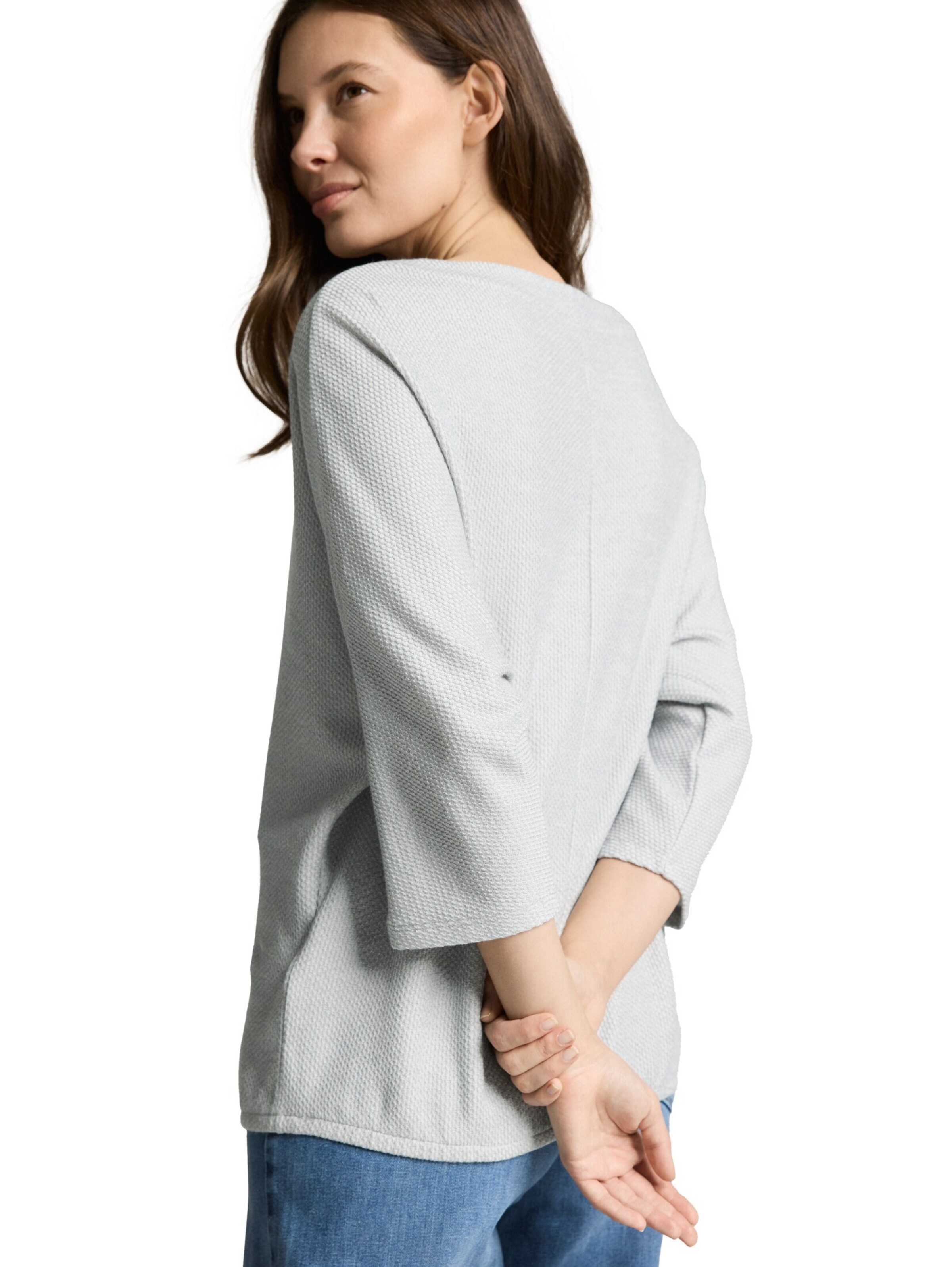 TOM TAILOR Shirt in Blau