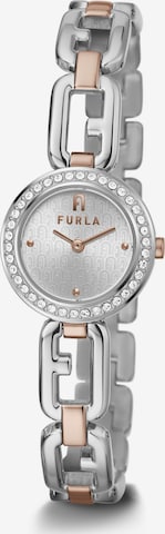 sudrabs FURLA Analogais pulkstenis 'Arco Chain'