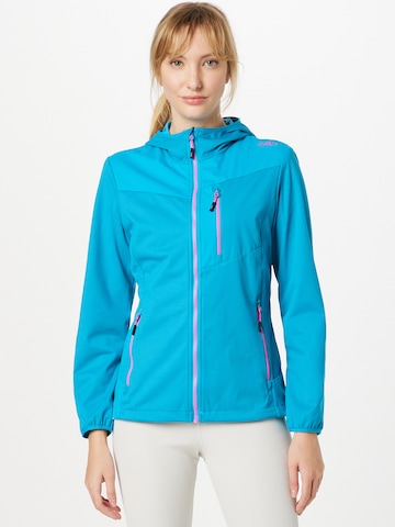 Veste outdoor CMP en bleu : devant