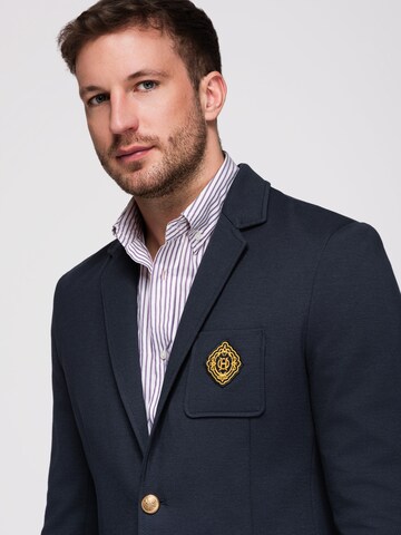 Ombre Slim fit Business-colbert in Blauw
