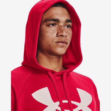 UNDER ARMOUR Athletic Sweatshirt in Red