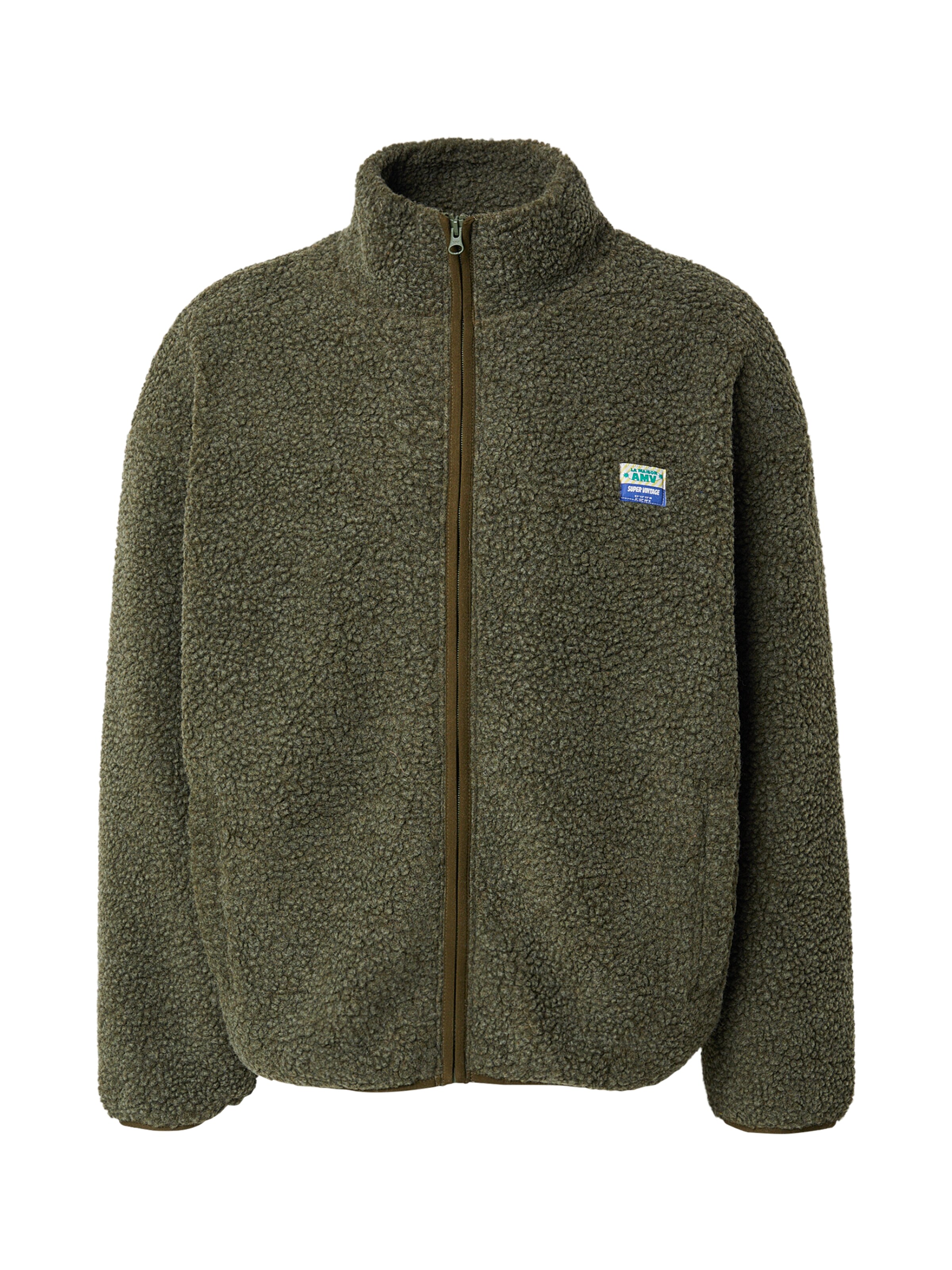 AMERICAN VINTAGE Funkcionalna jakna 'HOKTOWN' | zelena barva: sprednja stran