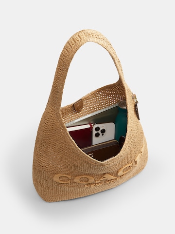 Borsa da spiaggia di COACH in beige