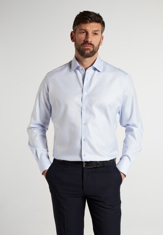 ETERNA Comfort Fit Hemd in Blau: predná strana