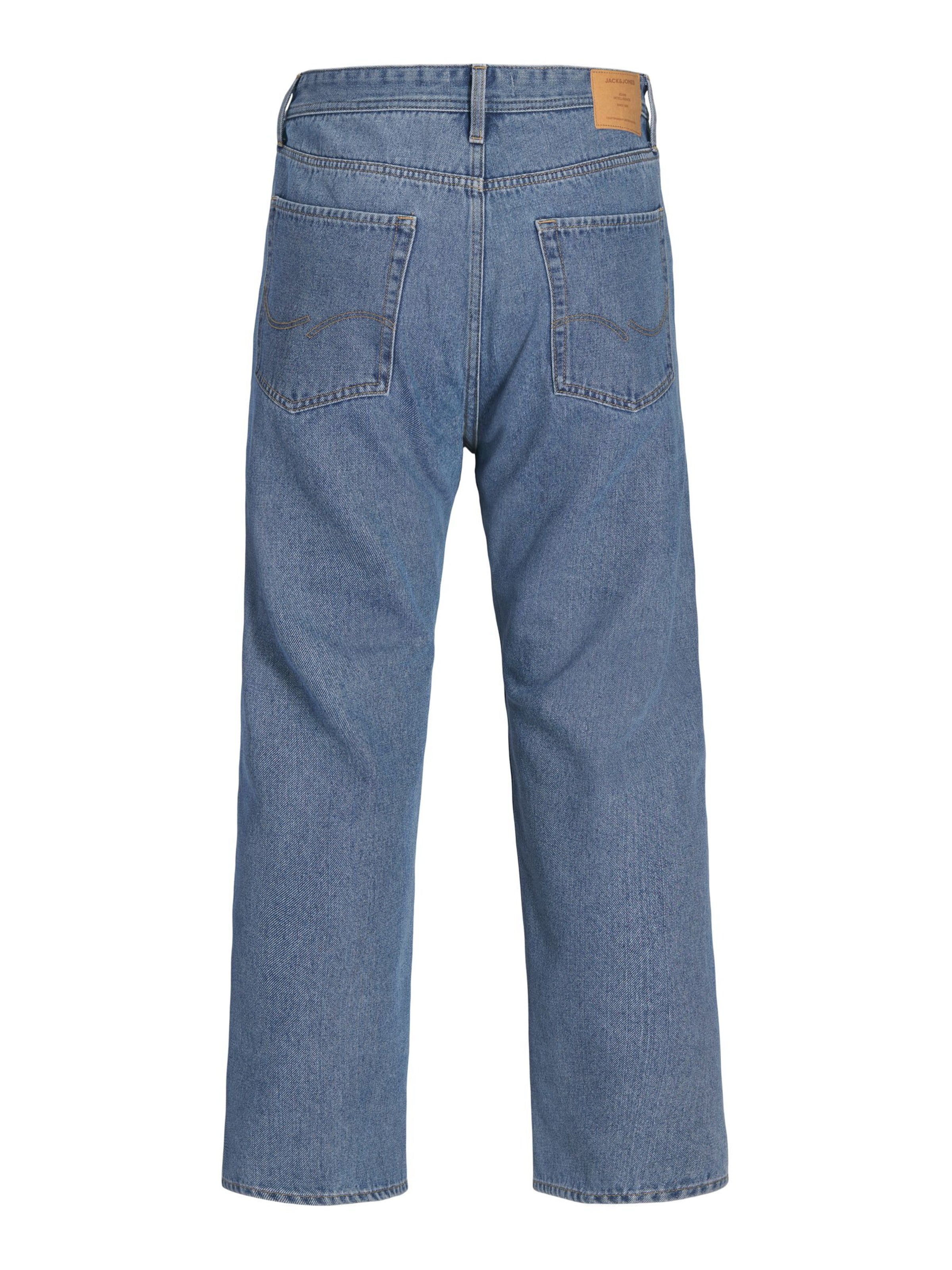 Jack & Jones Junior Baggy Jeans 'JJIAlex JJOriginal' in Blau