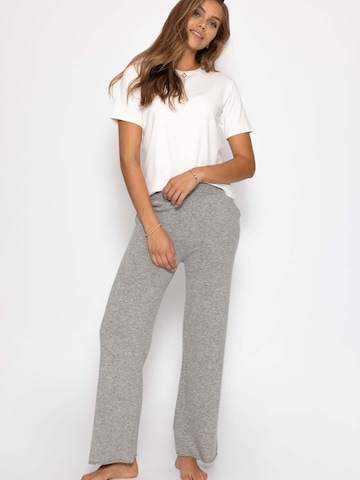 SASSYCLASSY Wide Leg Hose‌‌‌‌‌‌‌ in Grau