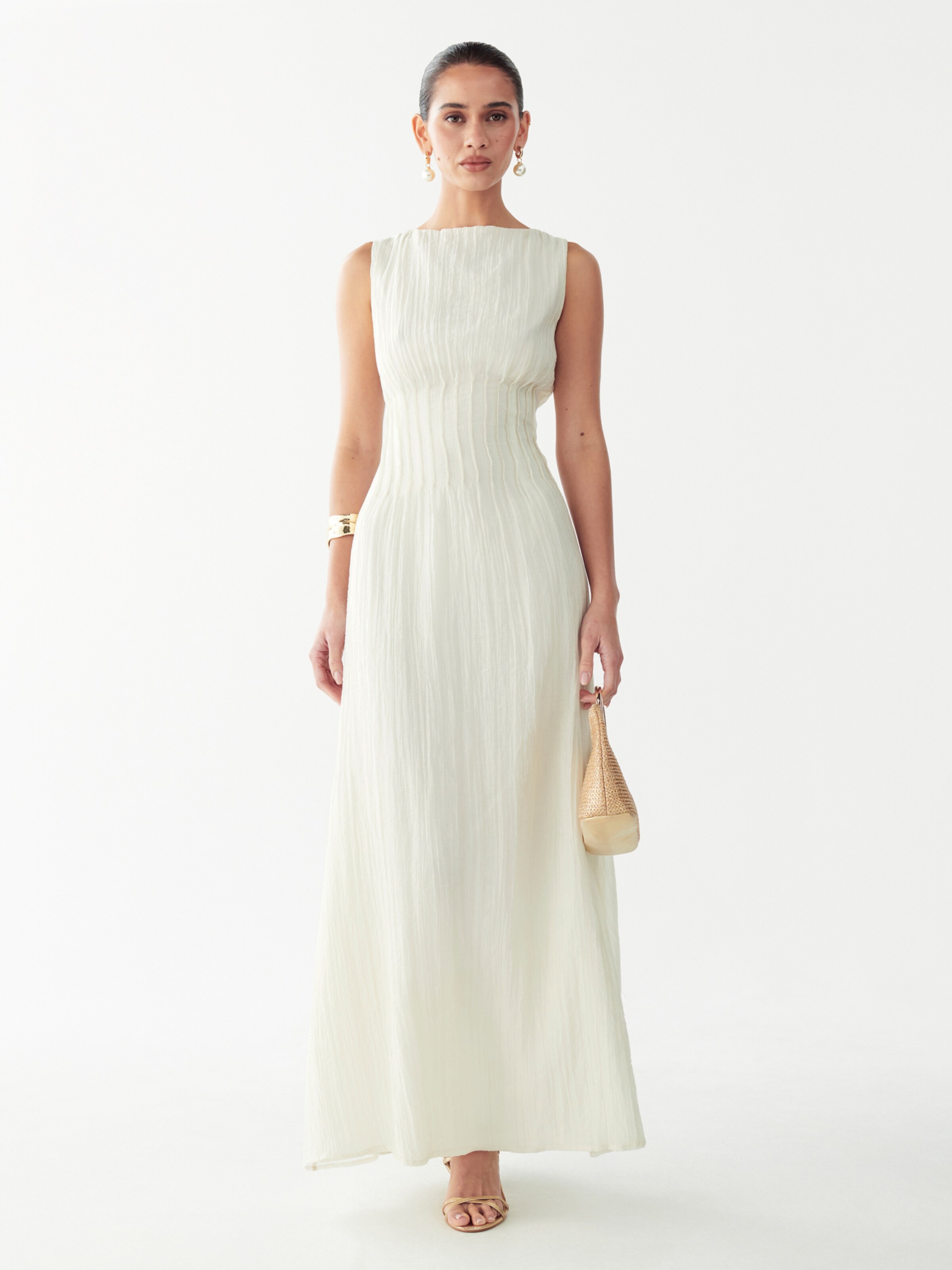 Willa Kjole i beige: forside