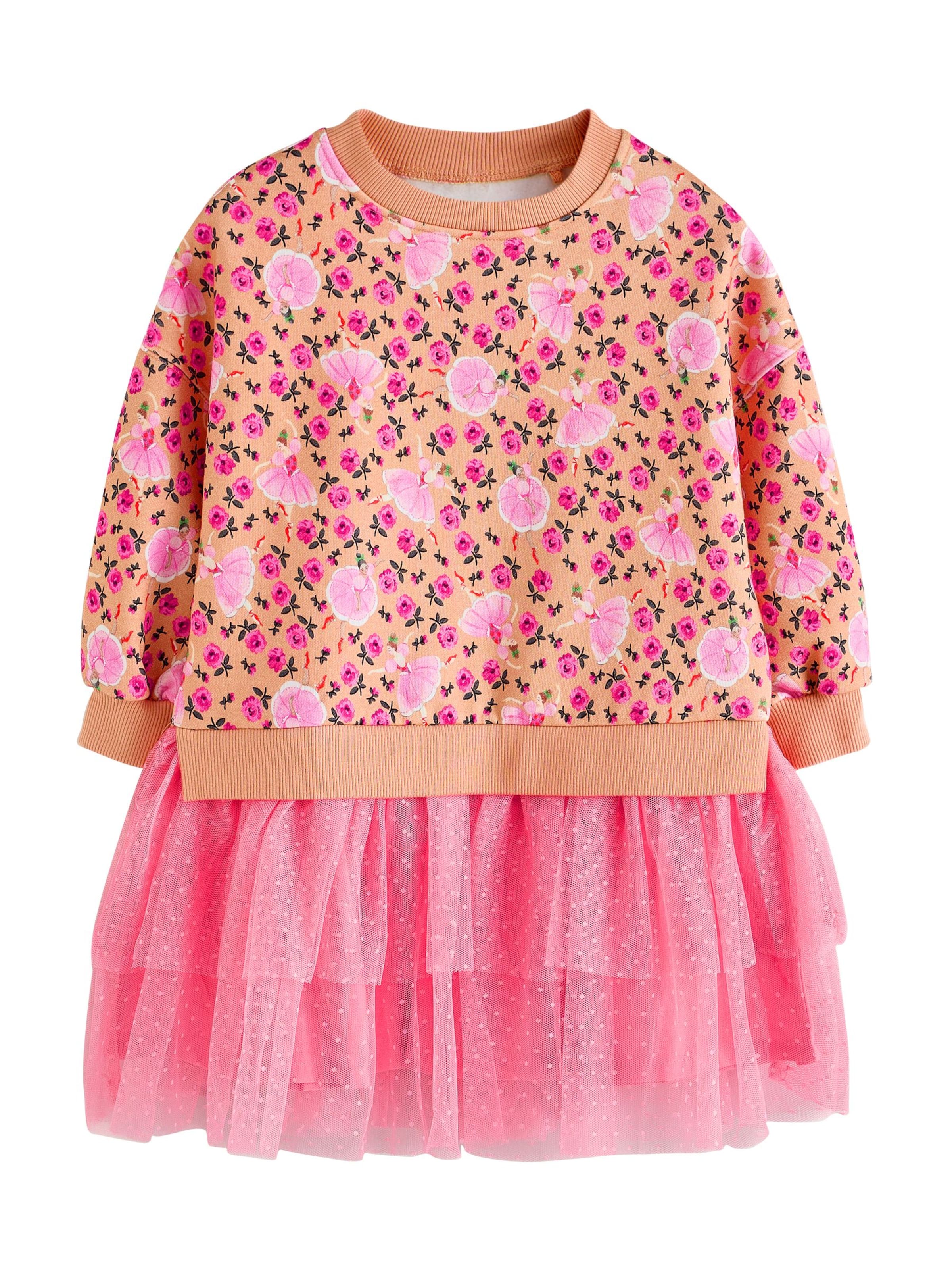 Next - Vestido en rosa: frente
