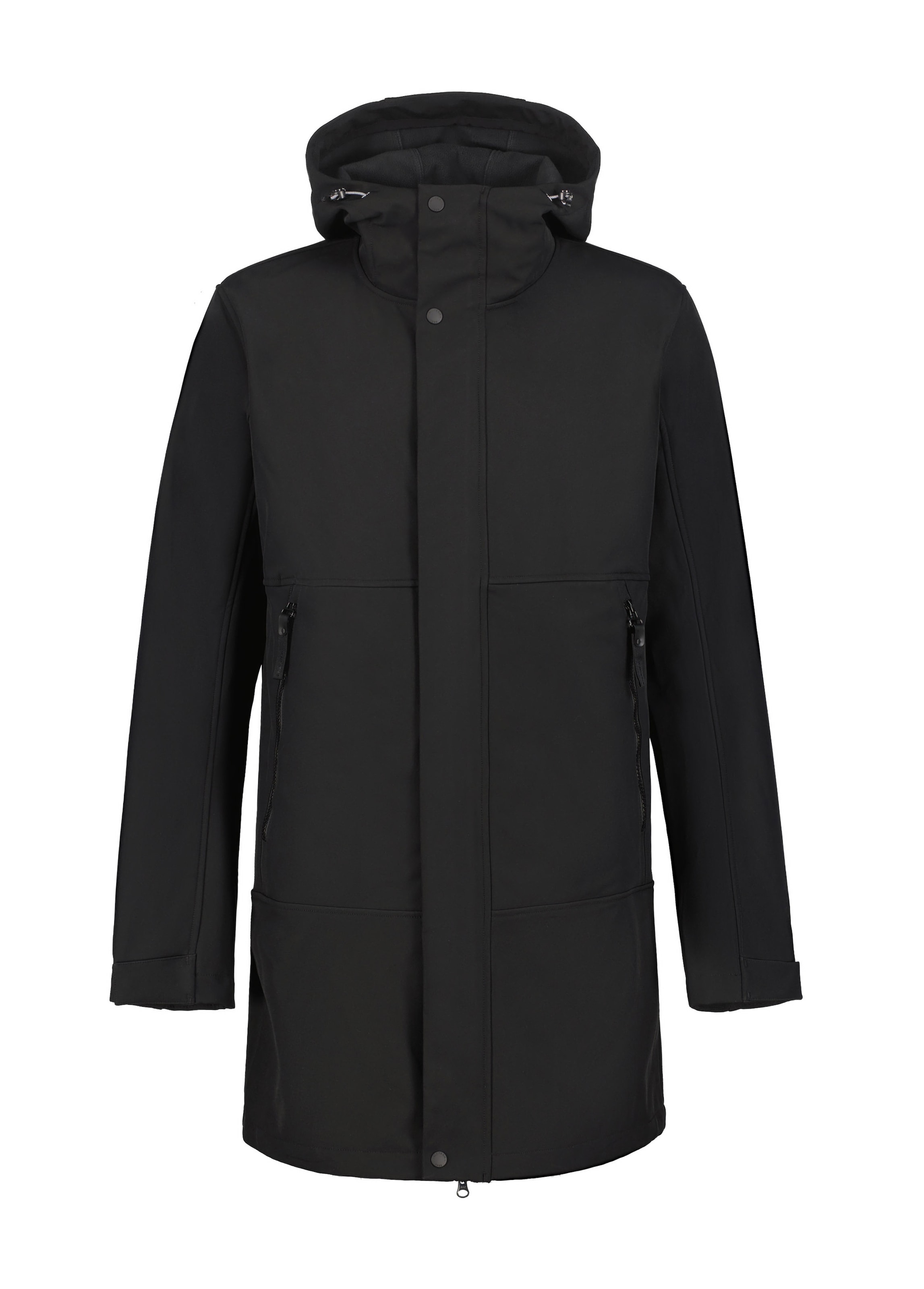 ICEPEAK Funktionsjacke in Schwarz: Vorderseite