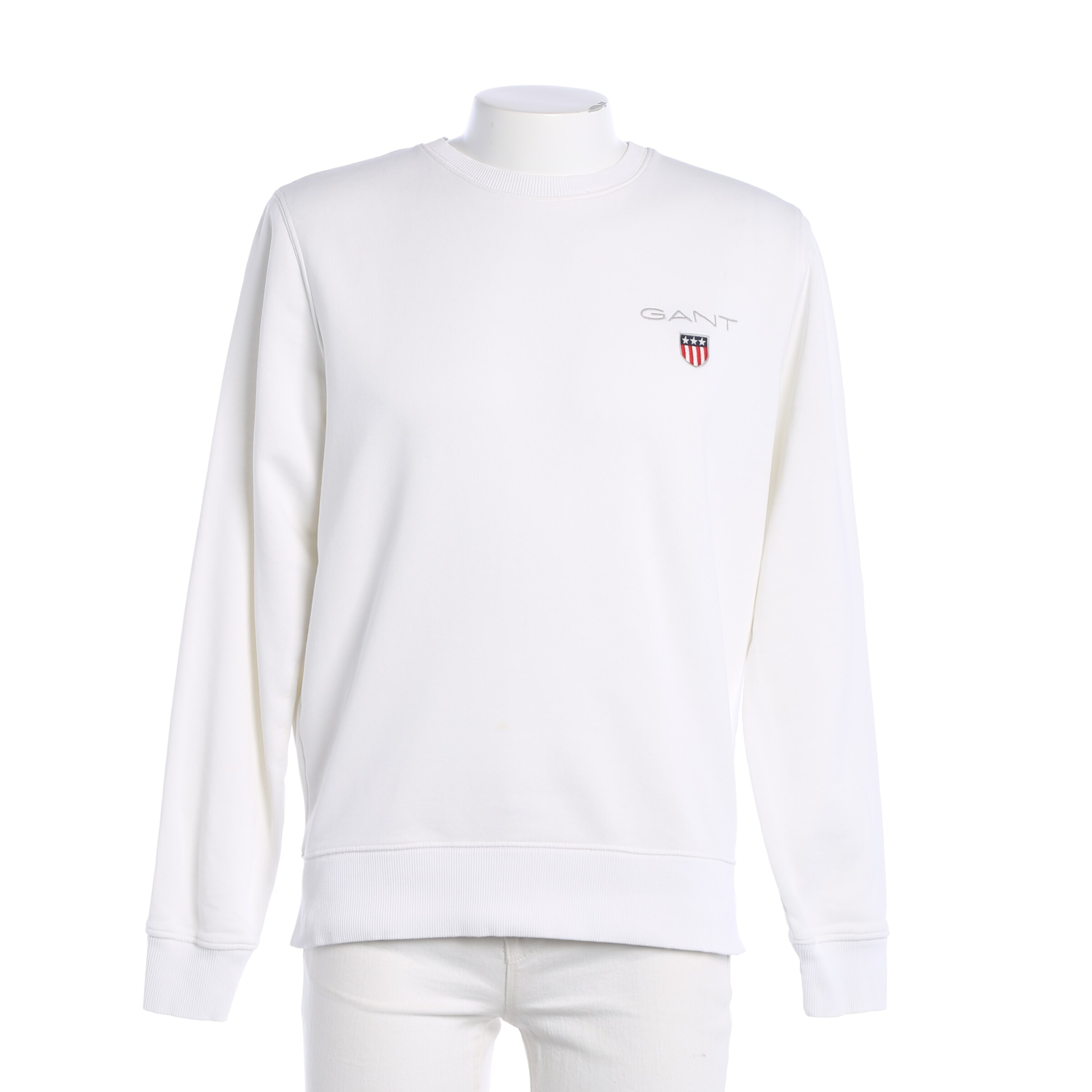 GANT Sweatshirt / Sweatjacke in L in weiß, Produktansicht