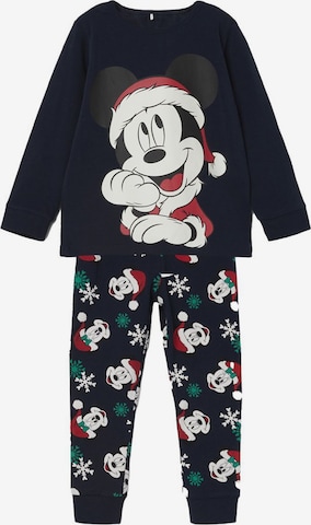 NAME IT Pajamas in Black: front