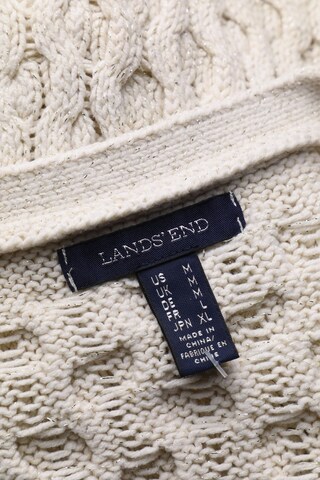 Lands‘ End Sweater & Cardigan in M in White