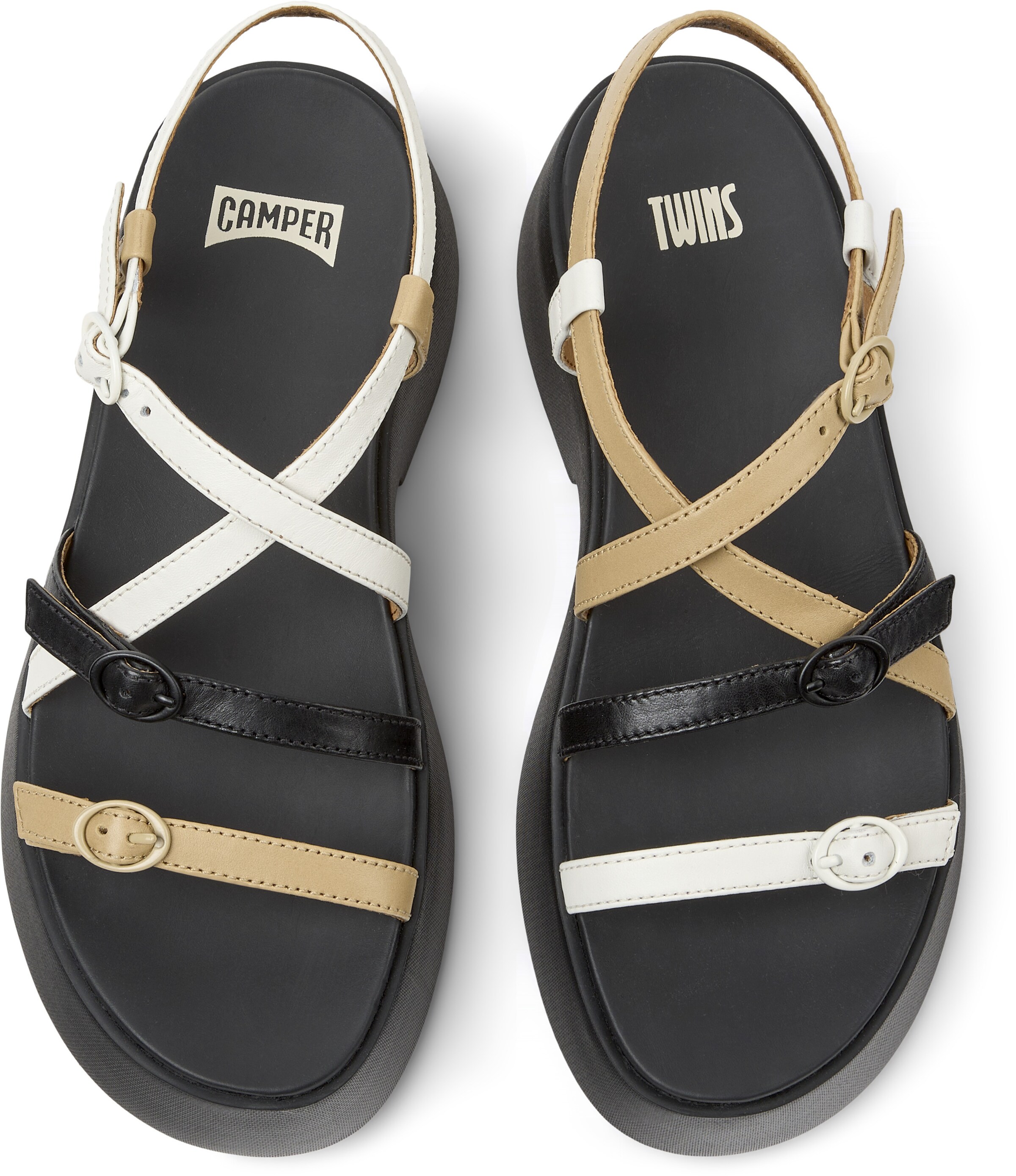 CAMPER Sandale 'Tasha' in Beige