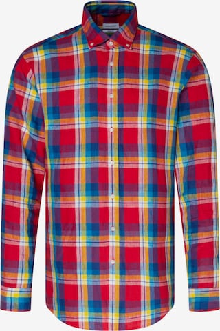 SEIDENSTICKER Zakelijk overhemd ' Regular ' in Gemengde kleuren: voorkant