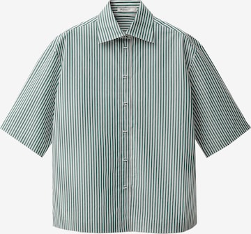 Bluză 'Serena' de la MANGO pe verde: față