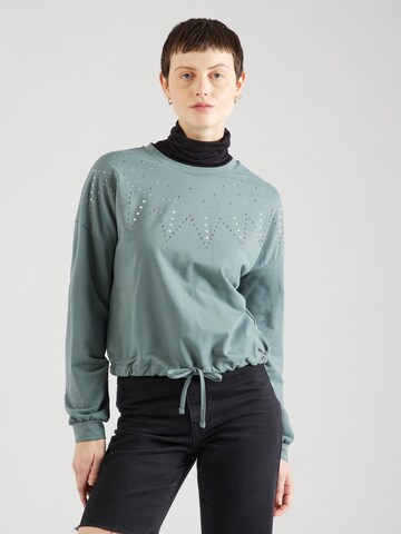 ABOUT YOU Sweatshirt 'Cathleen' in Green: front