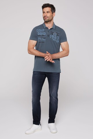 CAMP DAVID Shirt 'Paragliding Cape Town I' in Blue