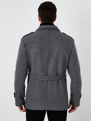 Buratti Winter Coat 'Buratti' in Grey