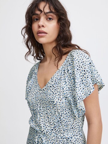 ICHI Kleid 'Aya' in Blau