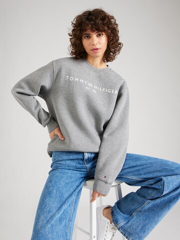 TOMMY HILFIGER Sweatshirt in Grijs: voorkant