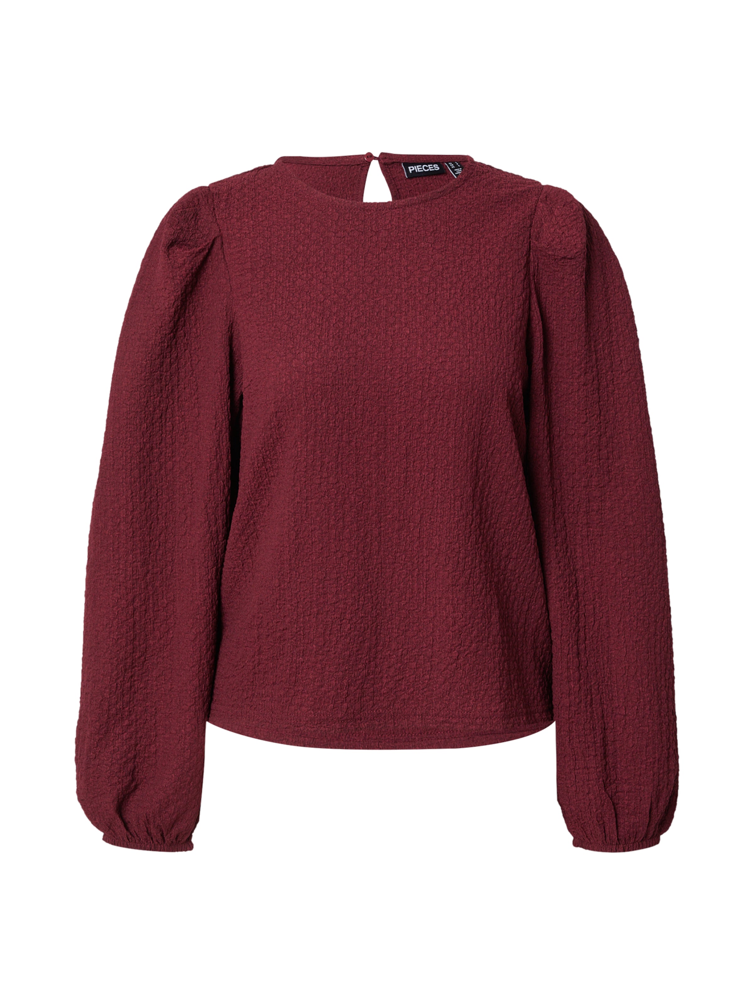 Camicia da donna &#x27;PCJAMAL&#x27; di PIECES in rosso: frontale