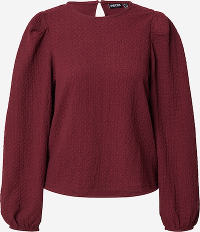 Palaidinė 'PCJAMAL' iš PIECES, spalva – vyno raudona spalva, Prekių apžvalga