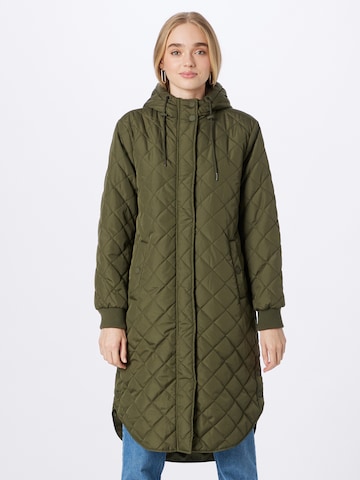 Freequent Přechodný kabát 'TULLA' – zelená: přední strana