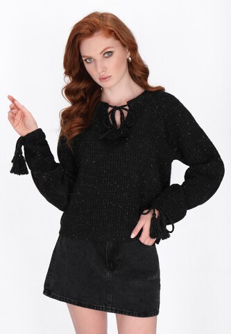 DreiMaster Vintage - Jersey en negro: frente