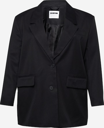 Blazer 'Milla' Noisy May Curve en noir : devant