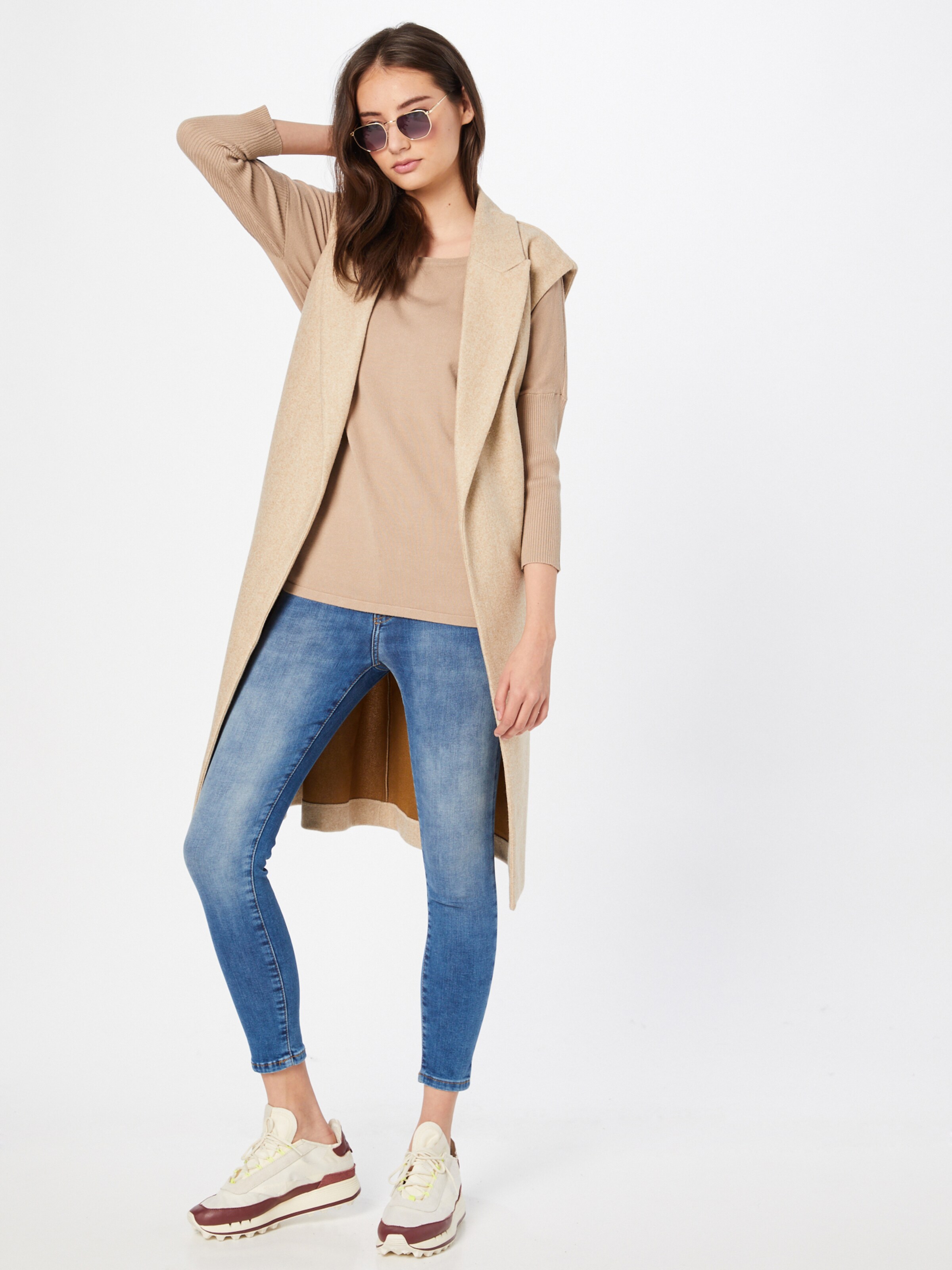 Freequent Sweater 'JONE' in Camel | ABOUT YOU
