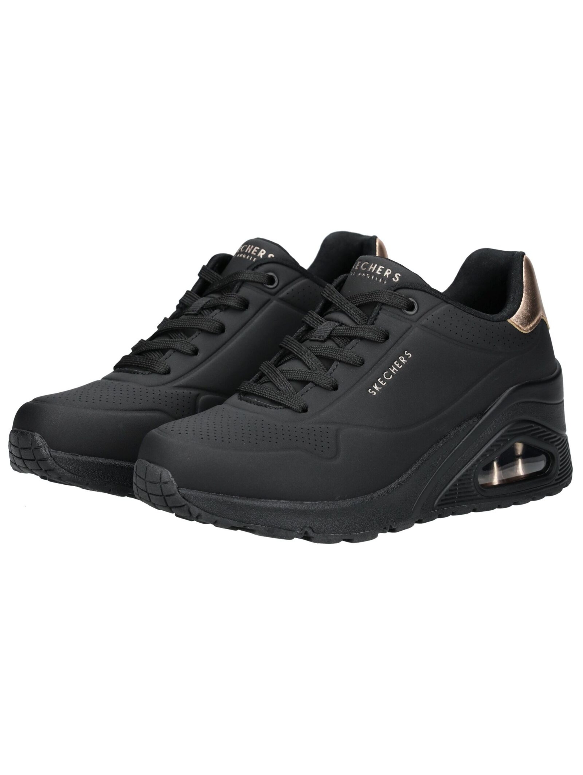 Baskets basses 'Uno Wedge - Hi Steps' SKECHERS en noir