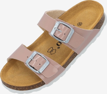 Palado Slippers 'Samos ' in Pink: front