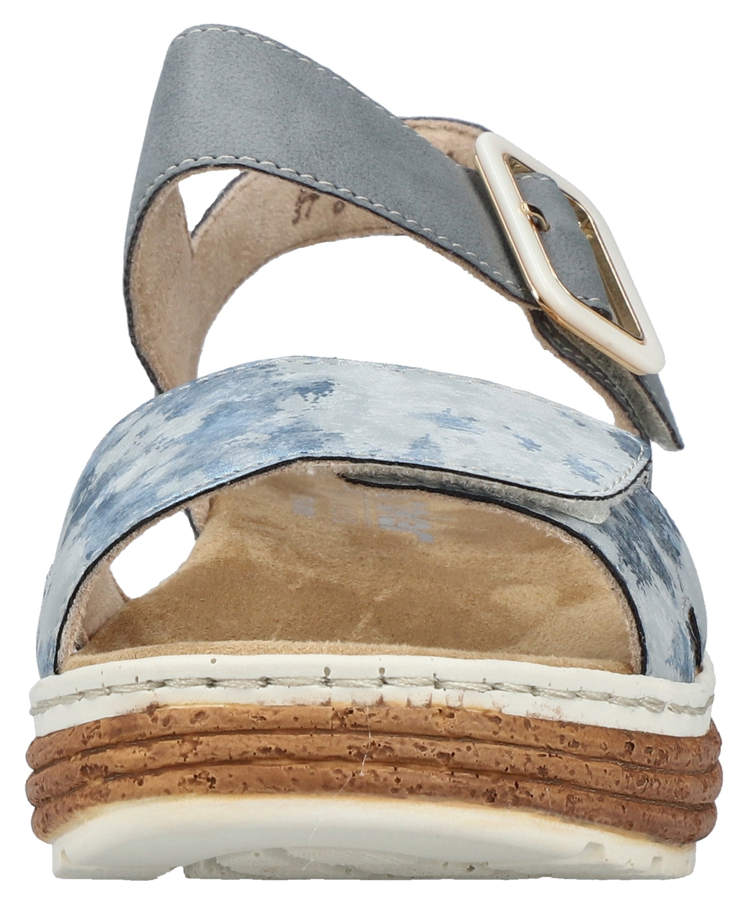 Rieker Strap Sandals in Blue