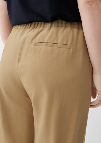 Wide Leg Pantalon TRIANGLE en marron