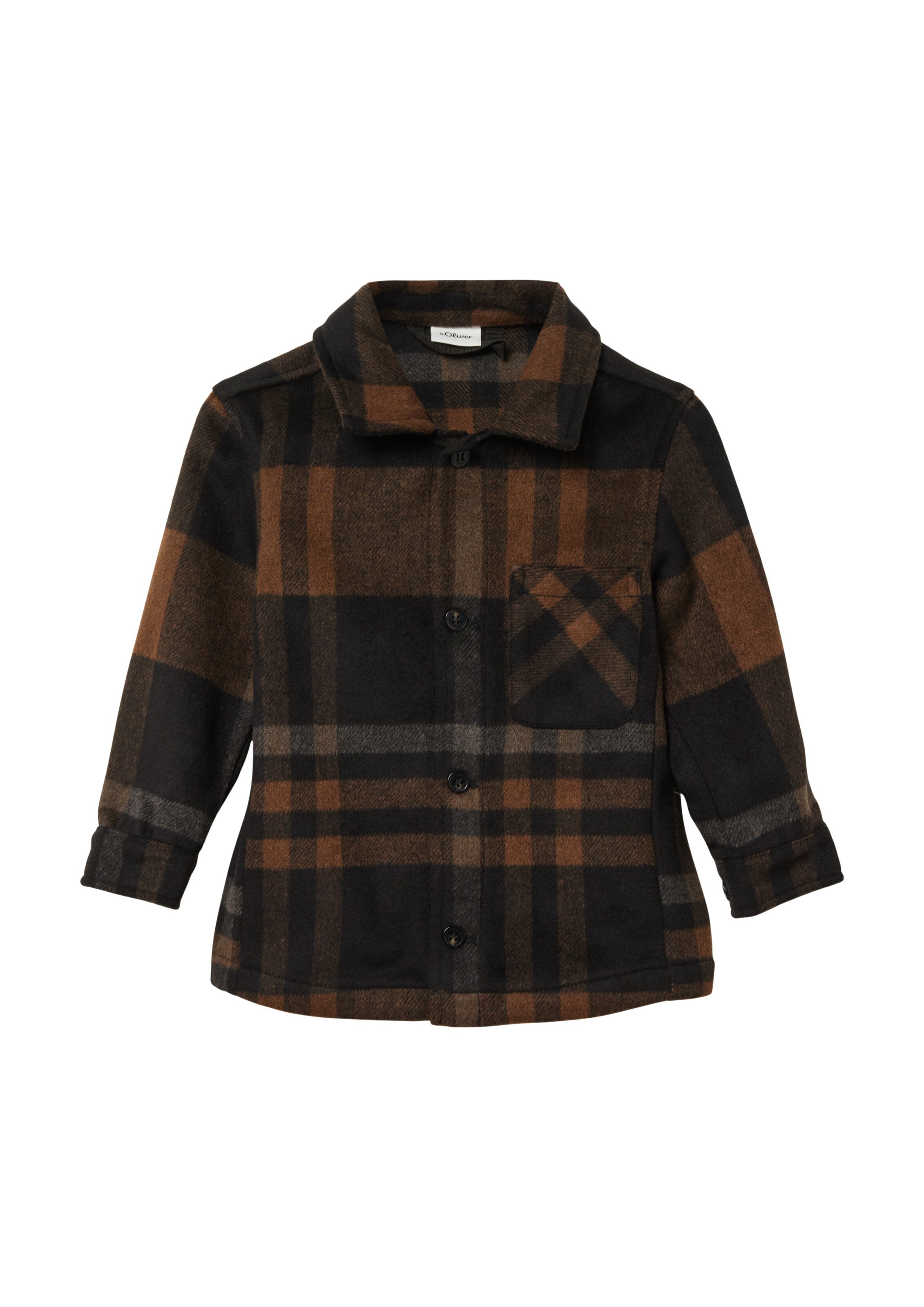 Veste mi-saison s.Oliver en marron : devant