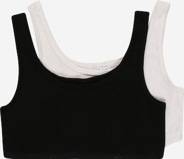 SCHIESSER Bustier BH in Zwart: voorkant