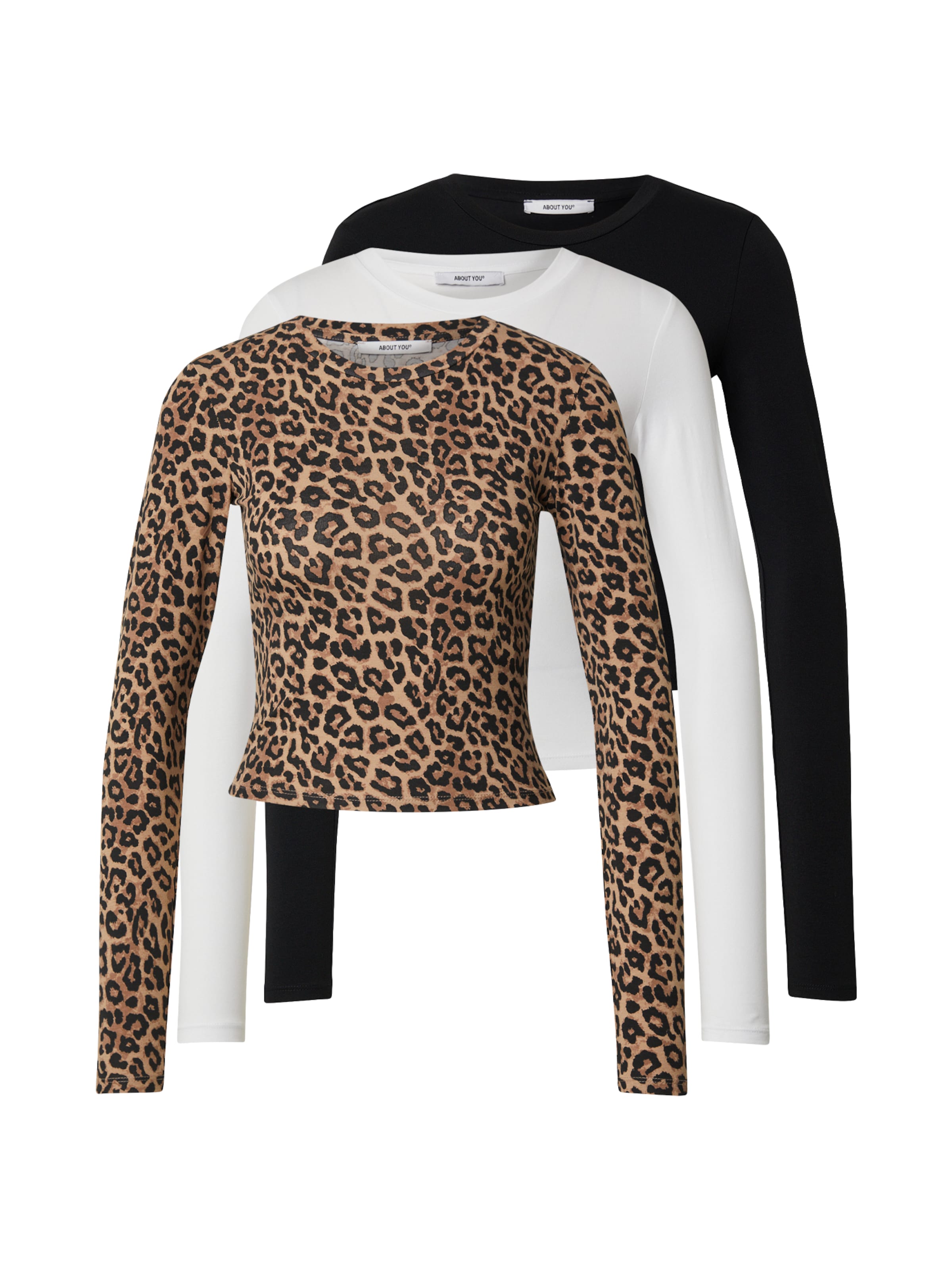 ABOUT YOU Póló 'Lotti' - barna: elől