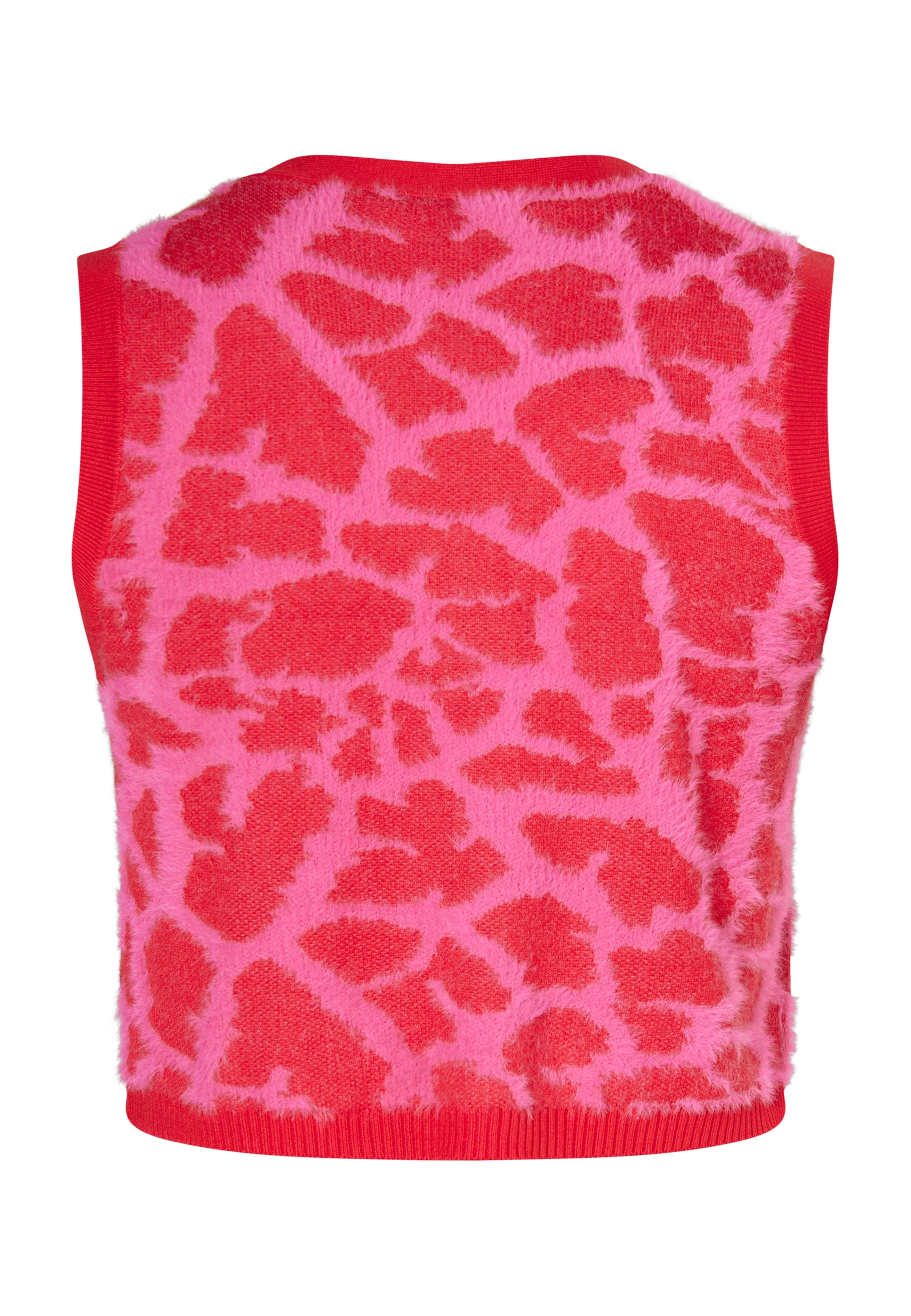 MYMO Strikvest i rød